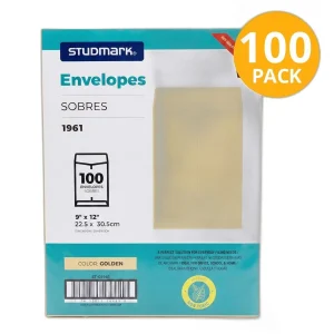 Sobre Manila 9″ X 12″ Studmark (Pack de 100)