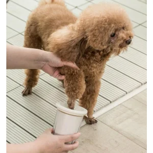 Limpiador de patas para mascotas