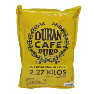 Café Puro Tradicional en Grano, Durán, 2.27 kg (5 lb)