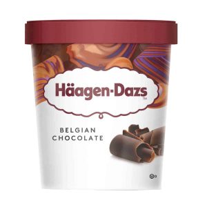 Häagen-Dasz, Belgian Chocolate, Helado 473 ml
