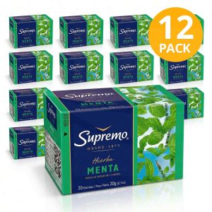 Té Supremo Menta, 20 gr (Pack de 12)