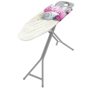 Colombo PROFI - Tabla de planchar, 120x40 cm, Tabla de planchar plegable, altura regulable en 6 posiciones hasta 95 cm, funda 100% algodón