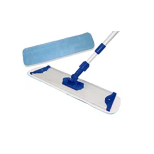Lampazo Completo Microfibra 18″ con Mango de Aluminio Extendible, Azul, Dixie