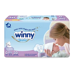 PAÑAL WINNY GOLD SENSITIVE 30U ET 0